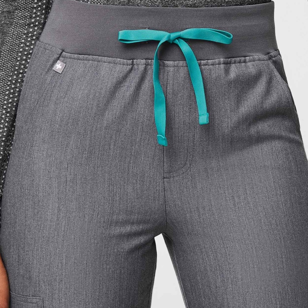 FIGS 🩶GRAPHITE🩶 High Waisted Zamora™ Jogger Scrub Pants - Picture 5 of 7